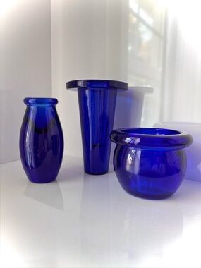 Miniature bud vase, Decorative Glass, Candle Tub, NWT & NWOT, Design Ideas™️